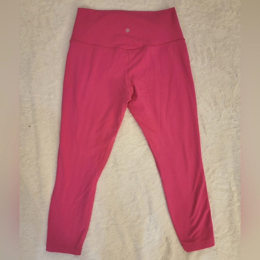 Lululemon Align Pink High-Rise Cropped Leggings 12 - Picture 4 of 5